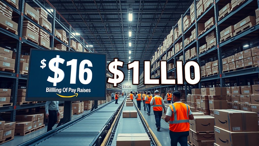 amazon boosts wages healthcare