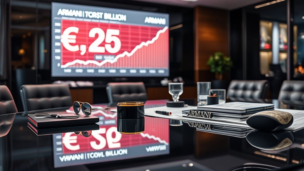armani revenue surpasses 4 25b
