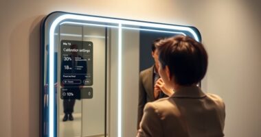 adjust smart mirror calibration