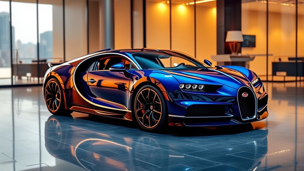 bugatti s shanghai showroom launch