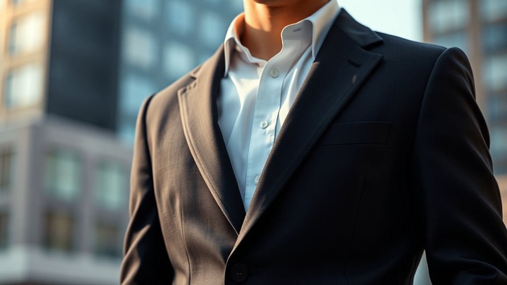 casual belts over tailored blazers