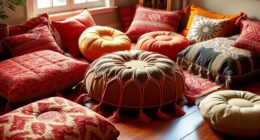 comfortable floor seating options