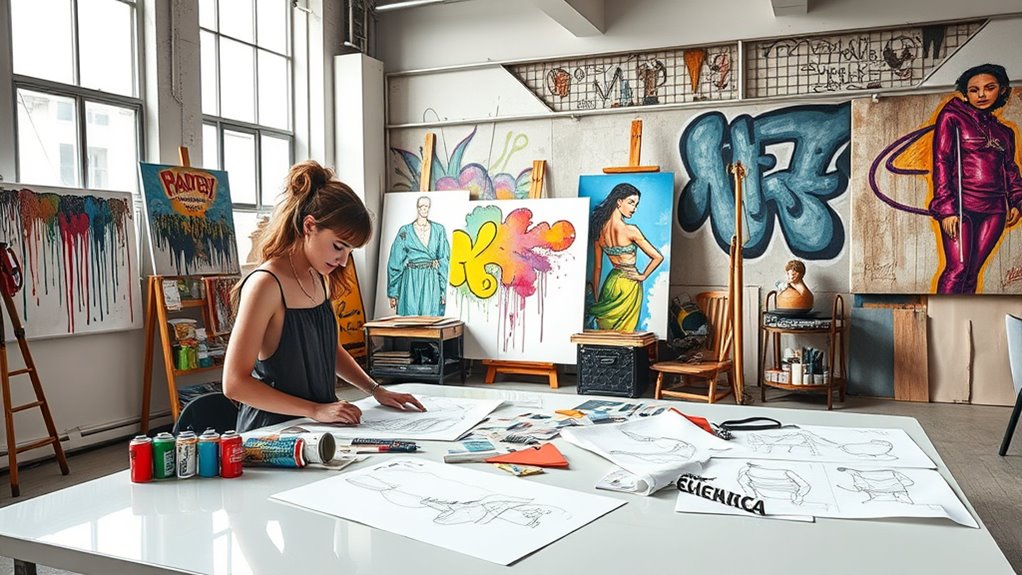 designers and artists collaborate