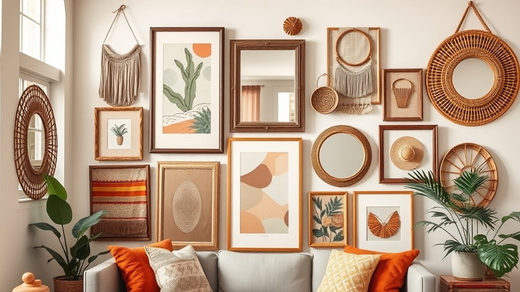 mix textures colors frames