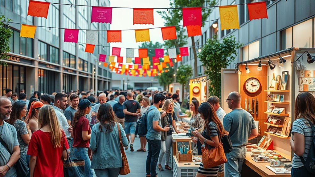 organize micro brand pop ups