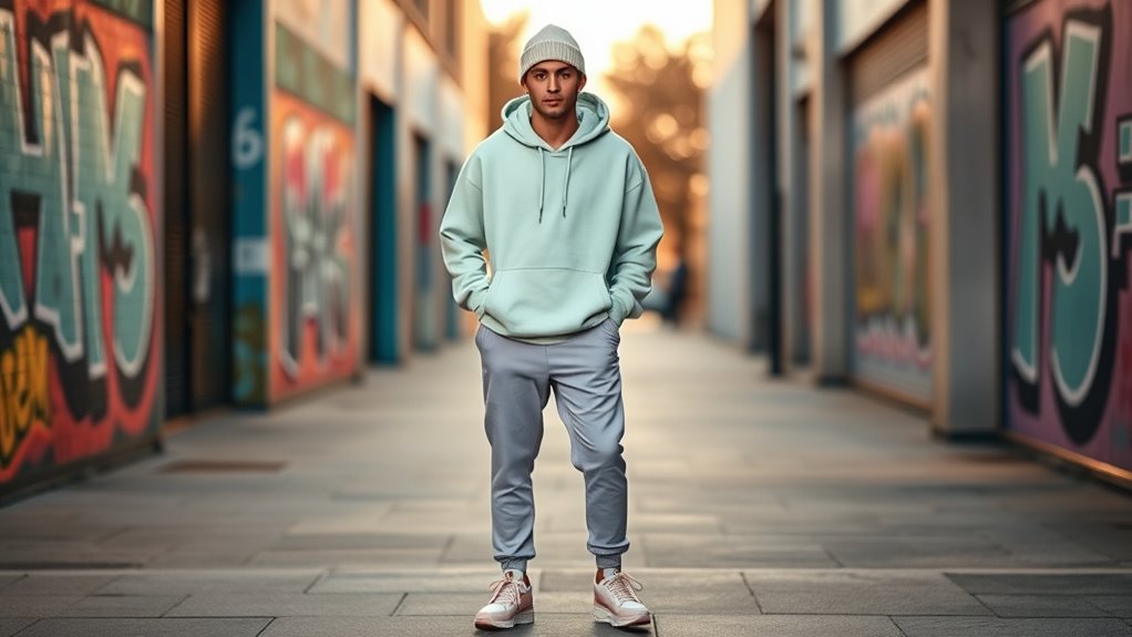 pastel streetwear for men