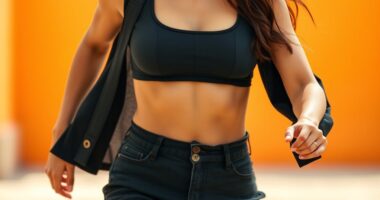 petite crop tuck styling