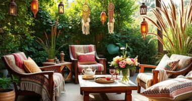 relaxing bohemian weekend getaway