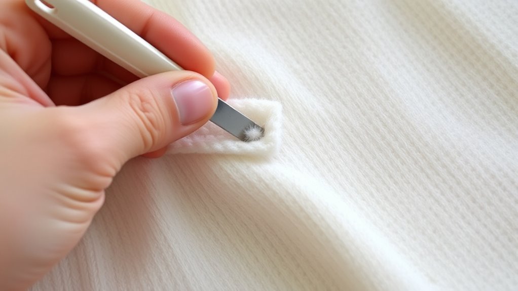 safe sweater de pilling techniques