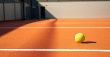 tennis style outside court