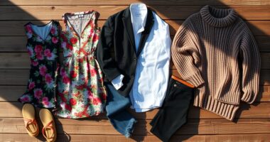 three outfits one weekend