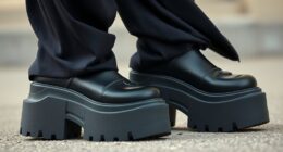 wide leg oversized shoes