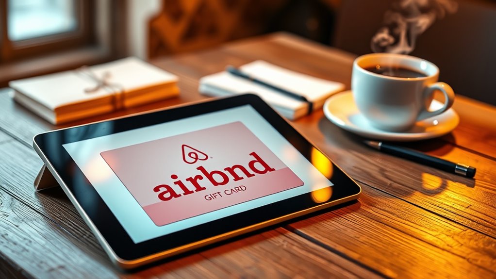 airbnb gift card options