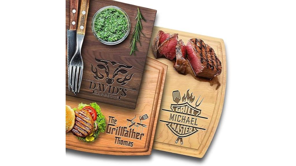 american made personalized cutting board