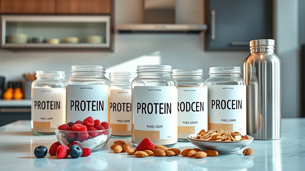 choose low sugar pure protein