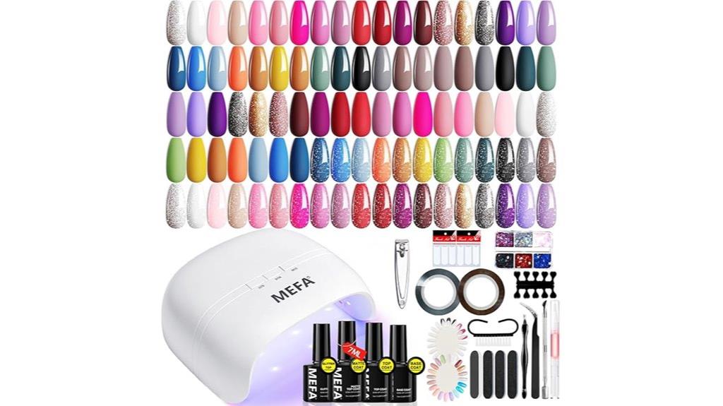 complete 32 color nail kit