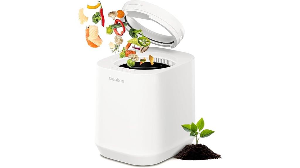 electric kitchen composter with auto clean
