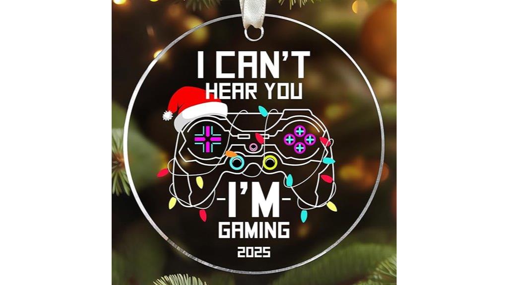 gaming themed christmas decorations