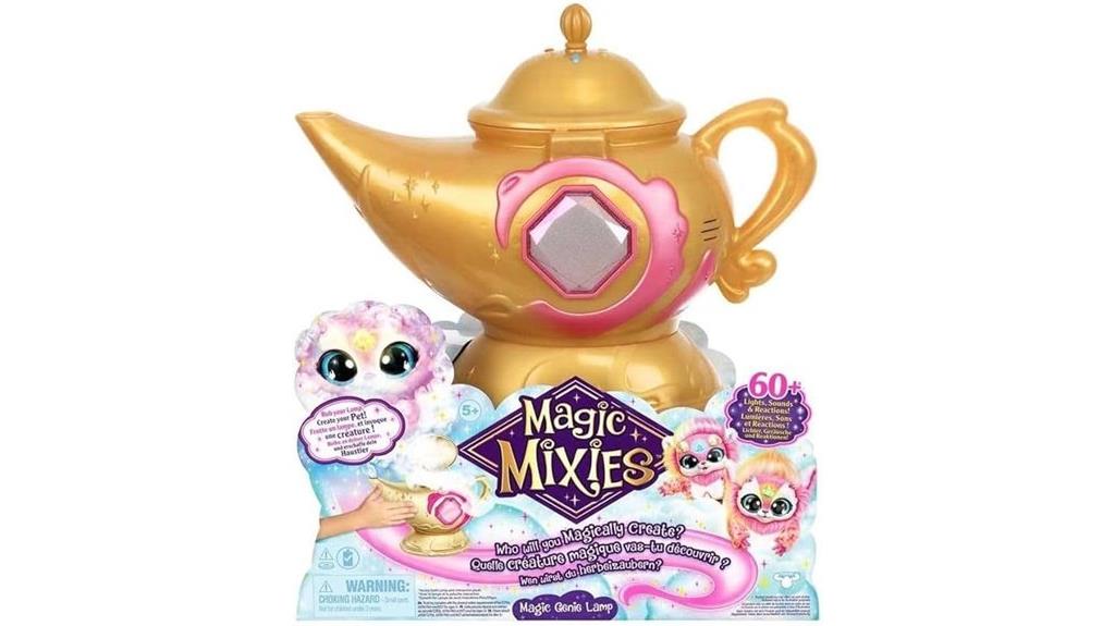 genie lamp with plush