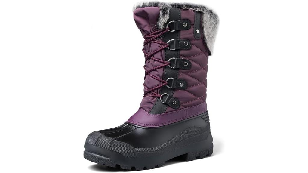 insulated waterproof winter boots