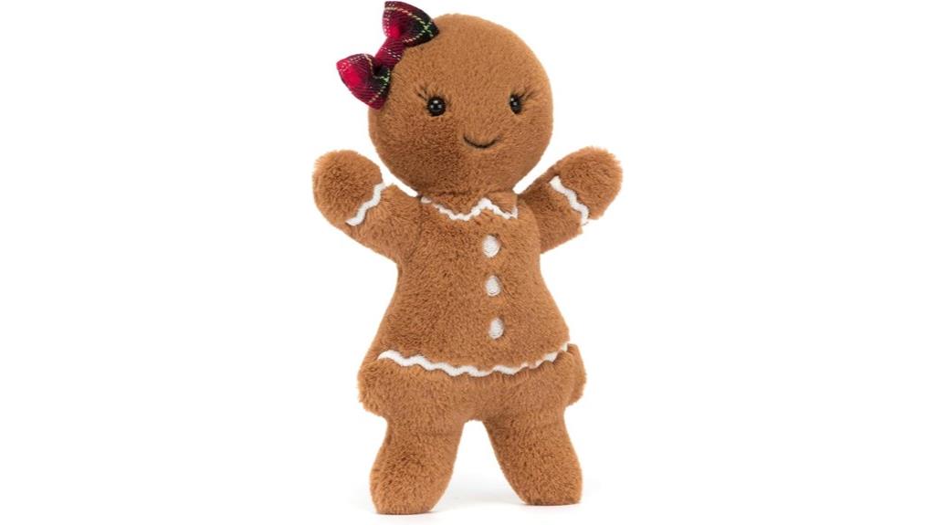 jolly gingerbread ruby toy