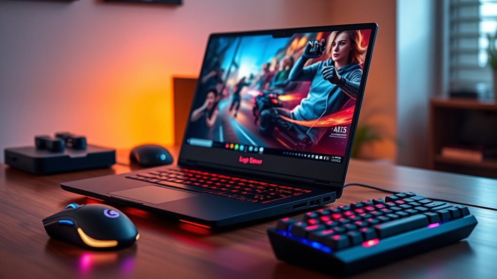 key gaming laptop features