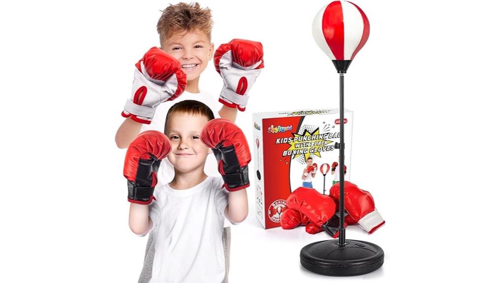 kids boxing glove set