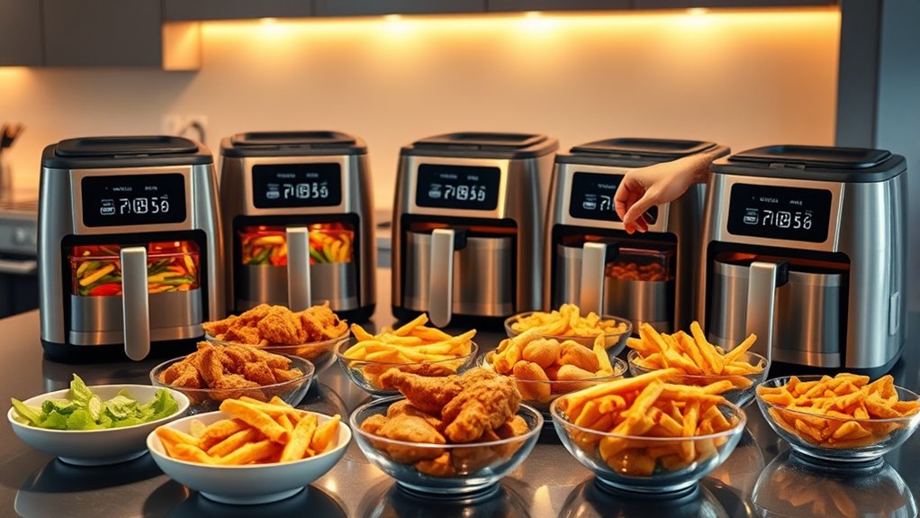 large family air fryer options