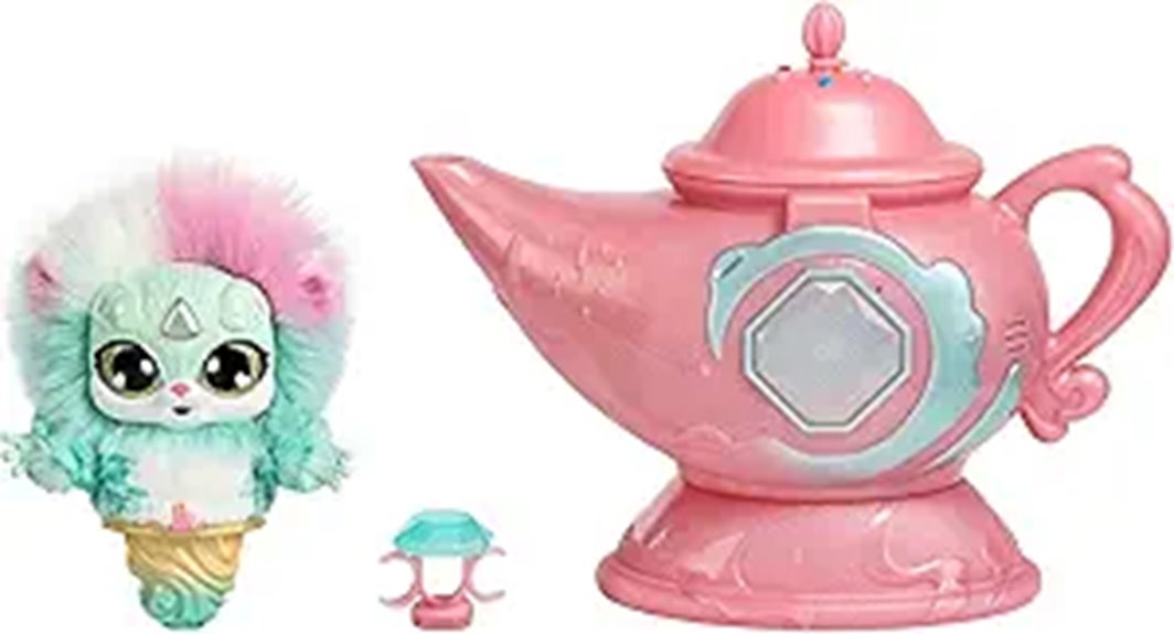 magic genie plush lamp