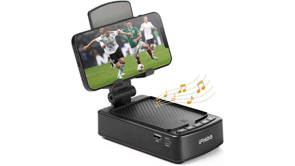 multi purpose phone speaker stand