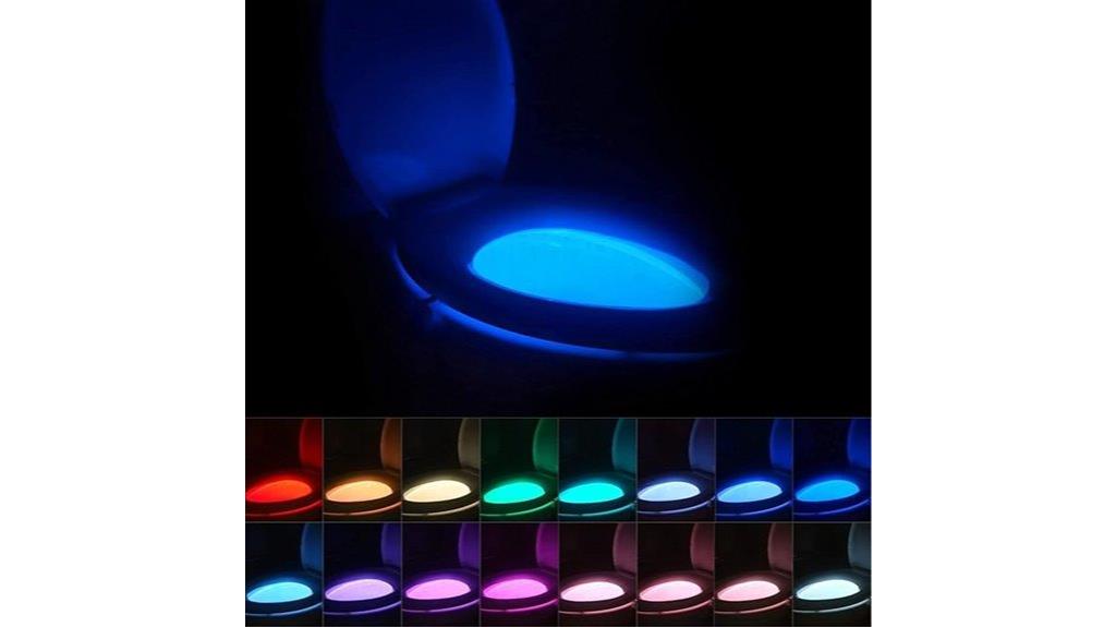 toilet night light sensor