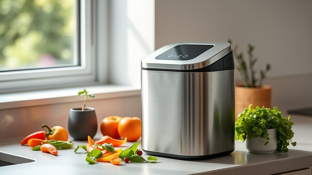 top electric kitchen compost bins