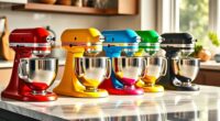 top kitchenaid mixer colors