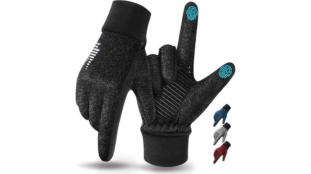 touchscreen enabled winter gloves