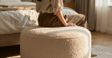 7 Best Boucle Ottomans for Bedrooms in 2026