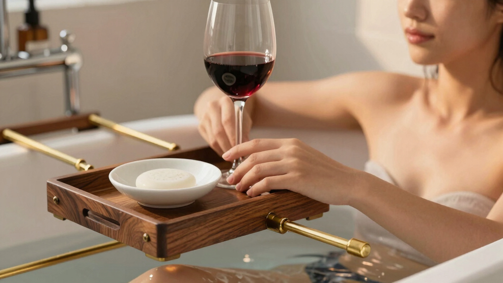 9 Best Bath Caddies for Luxury Soaks in 2026
