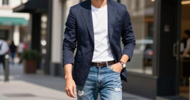 balance casual with dressy