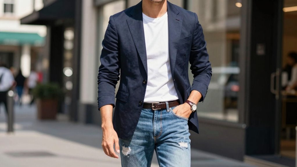 balance casual with dressy