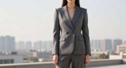 balance with structured clothing