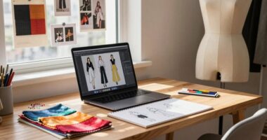 begin fashion career from home
