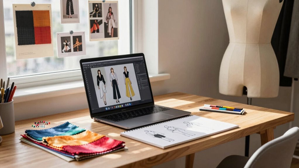 begin fashion career from home
