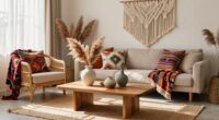 boho modern decor accents