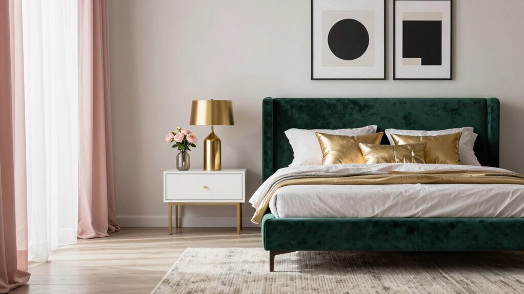 bold jewel toned fashion accents