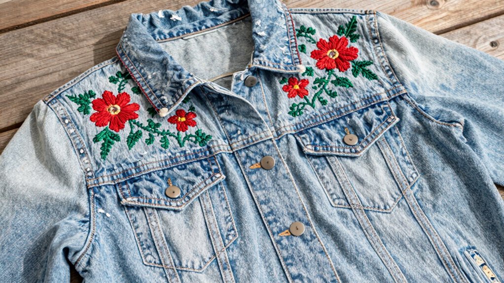 careful denim customization techniques