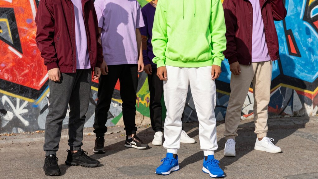 color layering enhances streetwear style