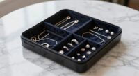 compact innovative travel jewelry storage