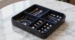 compact innovative travel jewelry storage