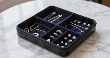 compact innovative travel jewelry storage