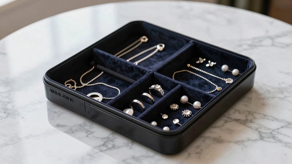 compact innovative travel jewelry storage