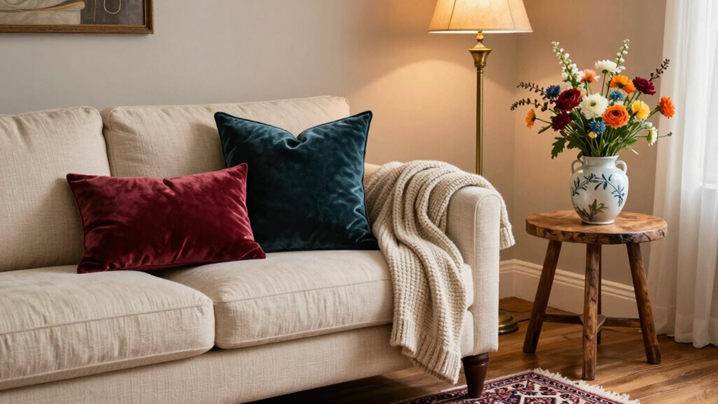 cozy style accent pieces